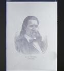 19th century Glass Plate Negative of Wild Bill Hickok