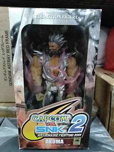 Capcom VS SNK 2 Street Fighter AKUMA Gouki Action Figure Silver Variant