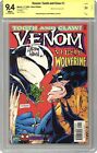 Venom Tooth and Claw #1 CBCS 9.4 SS Hama 1996 21-21F8317-004