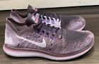 Nike Free RN Flyknit 2017 Purple Running Shoes 880844-500 Women Size 6