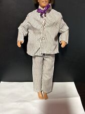 OOAK Handmade suit for Mod Ken and same size dolls Doll Not Included Pinstripe