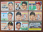 1956 Topps Baseball Cards Singles Mid Grade  Please See Scans