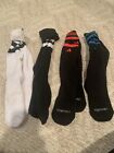 Adidas Climalite Soccer Socks Lot of 4 Various Colored Fits Size 8-12
