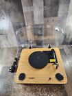 New ListingIon Max LP Wooden Built In Speaker Vinyl Record Player Turntable W/ Power Cord