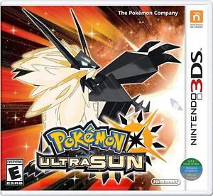 Pokemon Ultra Sun Nintendo 3DS - Brand New Free Shipping!