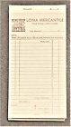 Loma Montana Mercantile Sales Receipt Book Double Numbered Pages 1970s