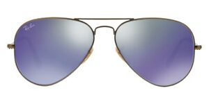 Ray-Ban Sunglasses Unisex RB3025 167/68 Bronze Copper Aviator Blue Mirrored 58mm
