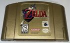 Zelda Ocarina of Time Collector's Edition (Gold) - Nintendo 64 N64 - Authentic
