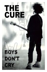 THE CURE 1979 BOYS DONT CRY UK GOTH POP ART POSTER 11x17 ROBERT SMITH POST PUNK