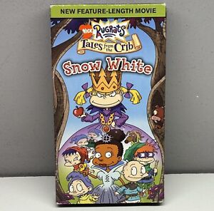 Rugrats Tales from the Crib Snow White VHS 2005 Video Tape Nick Jr Movie RARE!