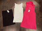 NWT CABI SUMMER TANKS/Shirts and SKIRT Womens Small Lot Of 3