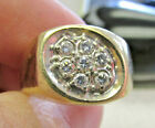 Men's .50 ctw VS1-G Heavy Duty Diamond Ring in Solid 14k Yellow Gold  Make Offer