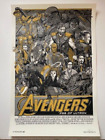 Avengers Ultron Tyler Stout SIGNED GOLD Variant Screen Print AP Edition xx/35