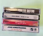 Tested Lot Of 4 Aretha Franklin Pointer Sisters Break Out Cassette Tape 80s Pop