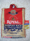 Royal Basmati Rice Bag-  Burlap- Zipper Heavy Duty  25th Anniversary No Rice Bag