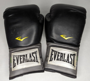 New ListingEverlast Boxing Gloves 14 oz for (160lb) Black, White, Gray