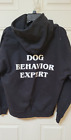 Dog Behavior Expert Custom Hoodie Sweater Size M 100% Cotton