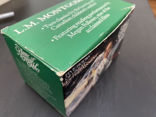 Anne of Green Gables Anne of Avonlea Audio Cassette Boxed Set * EXCELLENT!