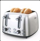 Oster 4 Slice Toaster. Stainless steel Wide Slots