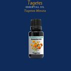 Orange Tagetes Essential Oil, (Tagetes minuta). 100% Pure and natural.