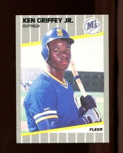 New Listing1989 Fleer Ken Griffey Jr. #548 Rookie RC