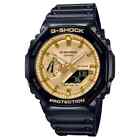 New Casio G-Shock GA2100GB-1A Carbon Core Guard Glossy Black / Gold Watch