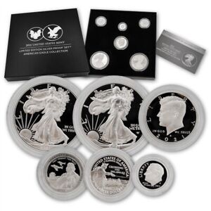 2021 US Mint Limited Edition Silver Proof Set w/ American Eagle OGP/COA PRISTINE