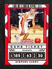 New Listing2020 Panini Contenders Draft Picks #1b Stephen Curry Game Ticket Red