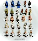 LEGO Star Wars Minifigures Bulk Lot Clone Troopers And More W/ Accessories! [27]