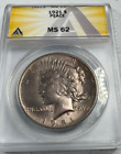 1921   Peace US Silver Dollar,   MS62 by ANACS,    COOL BRONZE look,   SUPERB!!!
