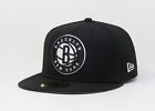New Era 59Fifty Men's Cap NBA Brooklyn Nets Basic Team Color Black Fitted Hat