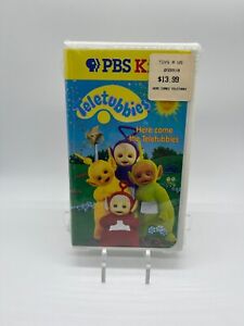 Teletubbies Sealed New Vhs Cassette Tape Here Comes the Teletubbies PBS Kids