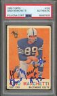 Gino Marchetti Signed 1959 Topps #109 PSA/DNA Colts Autographed Card HOF AUTO
