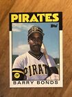 1986 Topps Traded #11T Barry Bonds Rookie RC Pittsburgh Pirates