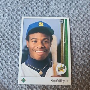 New Listing1989 Upper Deck Ken Griffey Jr Star Rookie #1 RC Iconic Clean Centered