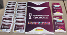 New 2022 Panini FIFA Qatar World Cup 150 Sealed Sticker Cards 30 sets & 2 albums