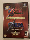 New ListingZelda Ocarina of Time - Master Quest (GameCube) 2 game Tested, Manual)