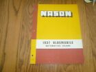 1937 Oldsmobile NASON Color Chip Paint Sample - Vintage