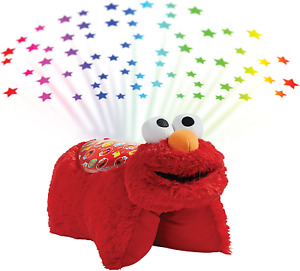 Pillow Pets Sesame Street Elmo Sleeptime Lite Plush Light Up Stuffed Toy New