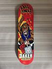 Baker Skateboards Jeff Lenoce 2002 Rocker Monkey NOS Deck Screened Cliver McKee
