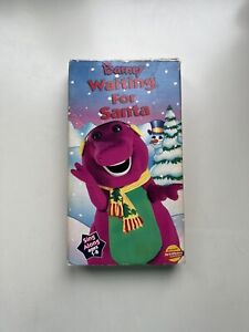 Barney: Waiting for Santa VHS Tape 1992 The Lyons Group Christmas