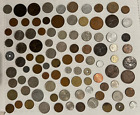Vintage World Coin Lot-varied countries, varied years, varied denominations  KK