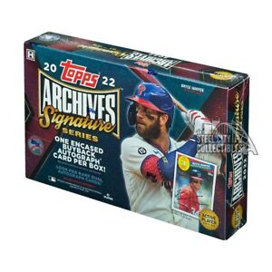 2022 Topps Archives Signature Series Baseball Active Player Edition Hobby Box