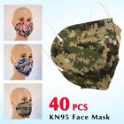 100PC 5 Layer KN95 Face Mask Disposable Mascarillas Protective Multi-Color Cover