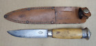 Vtg Estate Find ~ K. J. ERIKSSON Mora Sweden Fixed Blade Hunting Knife 8-3/8