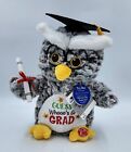 Graduation Animated Owl Plush Sings-Who Let The Grads Out Lights Up Flaps Wings