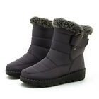 Womens Winter Ankle Boots Ladies Warm Fur Lined Snow Boots Sneakers Outdoor
