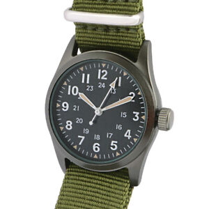 U.S. ARMY or Air Force Vietnam Military Service Watch THE GRUNT Wristwatch Boxed