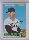 New Listing1967 Topps #579 Bill Henry   San Francisco Giants   HIGH #   EX to EXMT