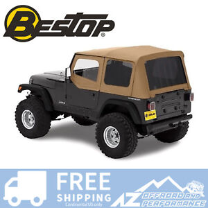 Bestop Replace A Top Half Door Skins Tint Spice For 88-95 Jeep Wrangler YJ (For: Jeep Wrangler)